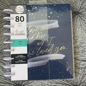 BNWT happy planner guided faith journal